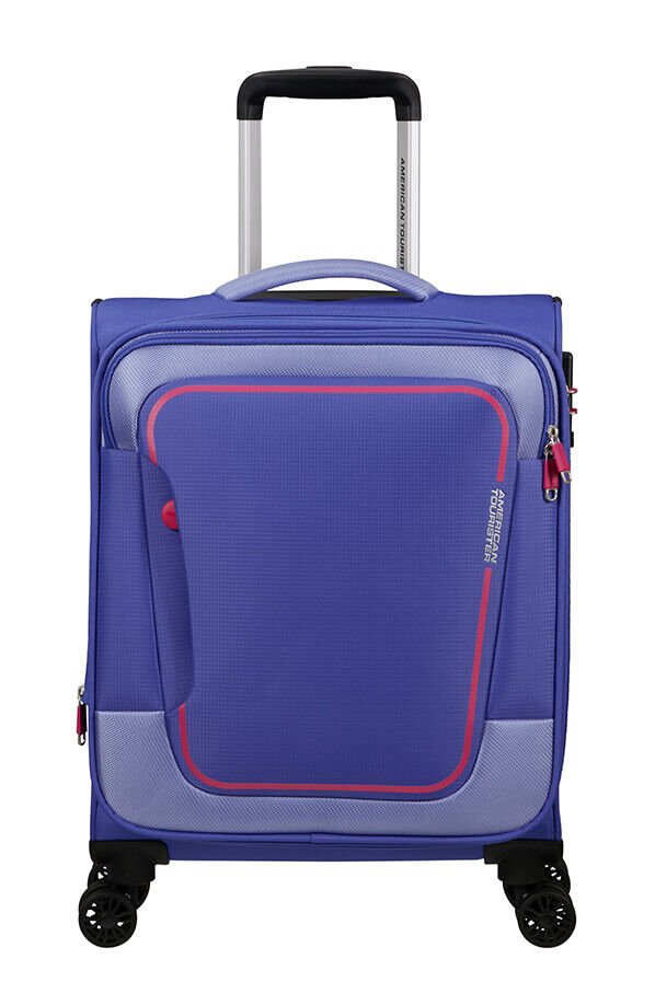 American Tourister Pulsonic Spinner Expandable 55cm  Soft Lilac