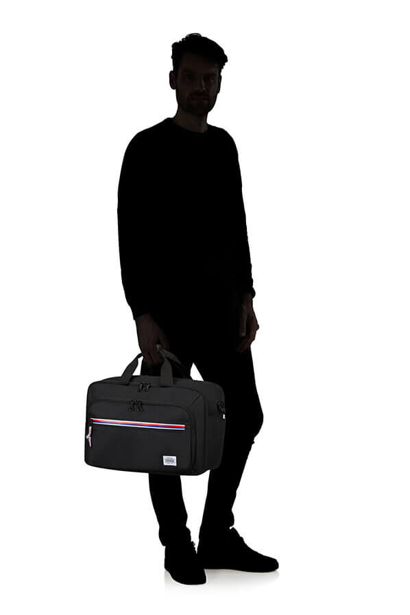 American Tourister UpBeat 3-Way Boarding Bag  Schwarz