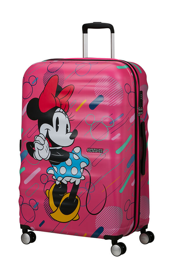 American Tourister Disney Wavebreaker Spinner TSA Disney Fl 77cm  Minnie Future Pop
