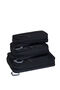 Packing Cubes Set of 3 Packing Cubes | American Tourister American Tourist. Ta Packing Cubes S/M/L  Black/Grey