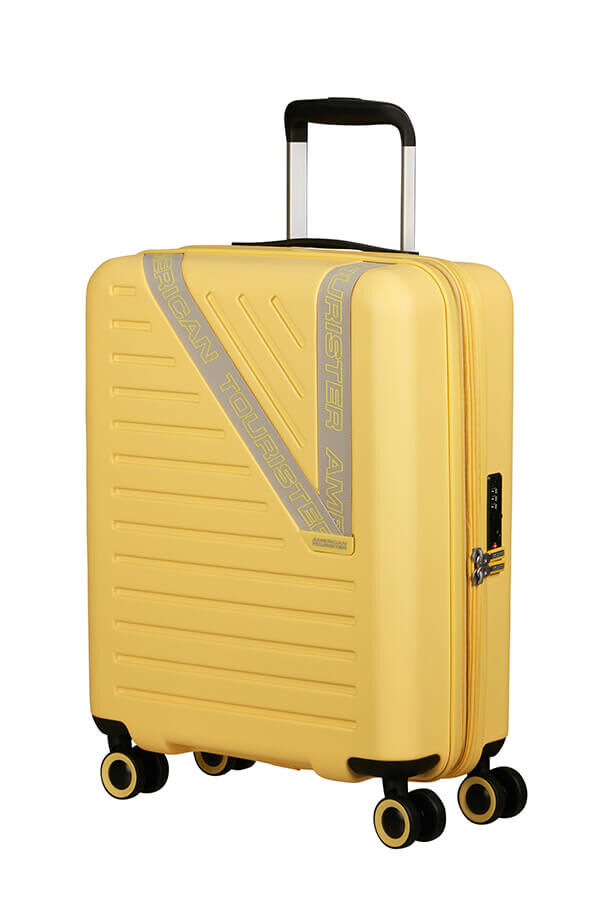 American Tourister Dynabelt Spinner EXP TSA 55cm  Jaune soleil