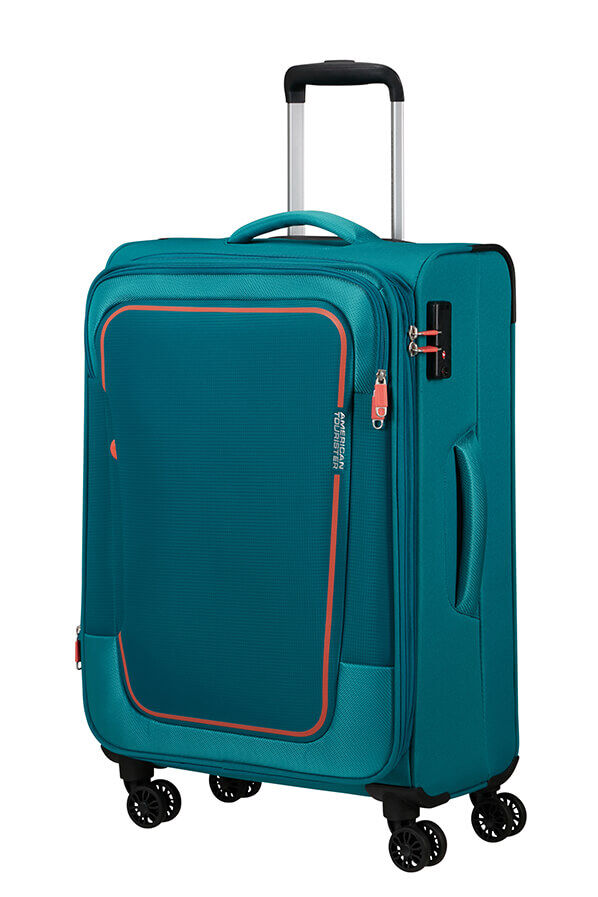 American Tourister Pulsonic Spinner Expandable 68cm  Stone Teal