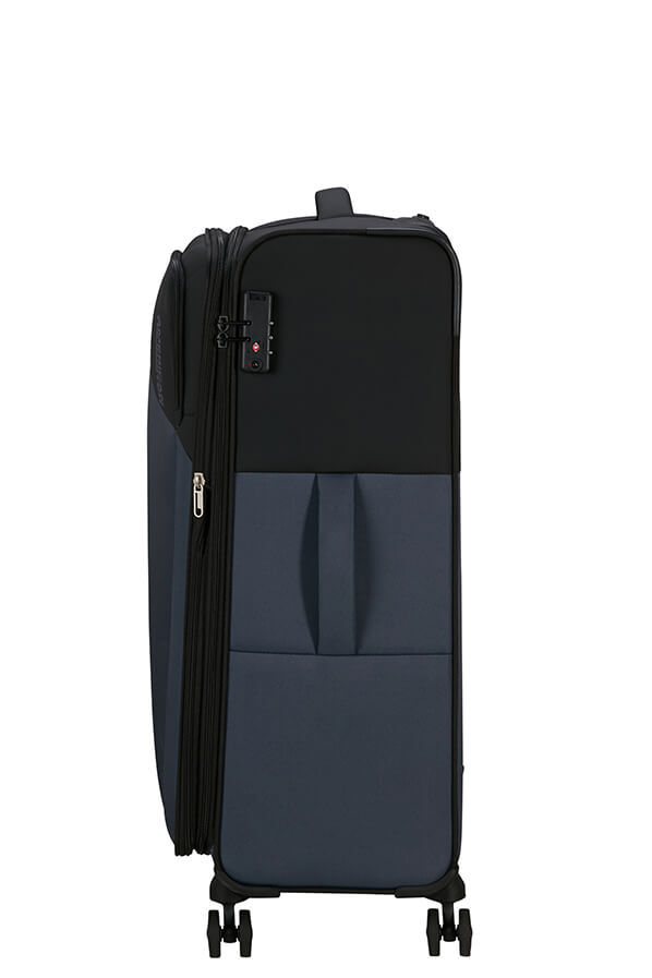 American Tourister Daring Dash Spinner Expandable TSA L  Noir/Gris
