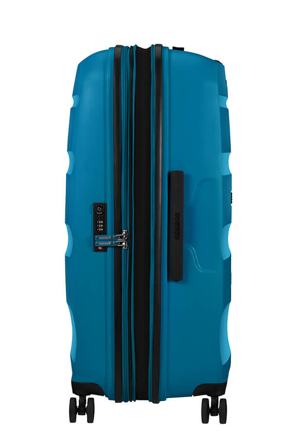 American Tourister Bon Air Dlx Spinner TSA Expandable 75cm  Seaport Blue