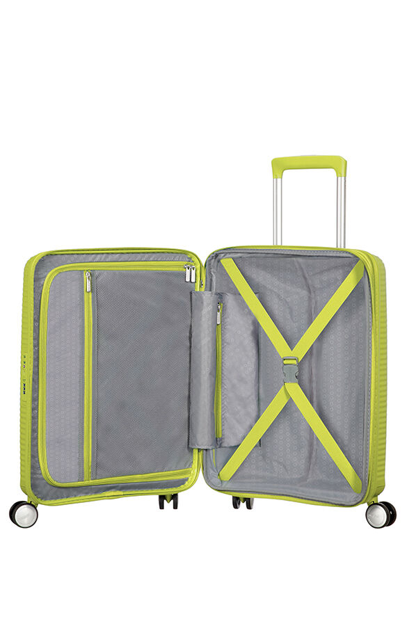 American Tourister Soundbox Spinner extensible 55cm Tropical Lime