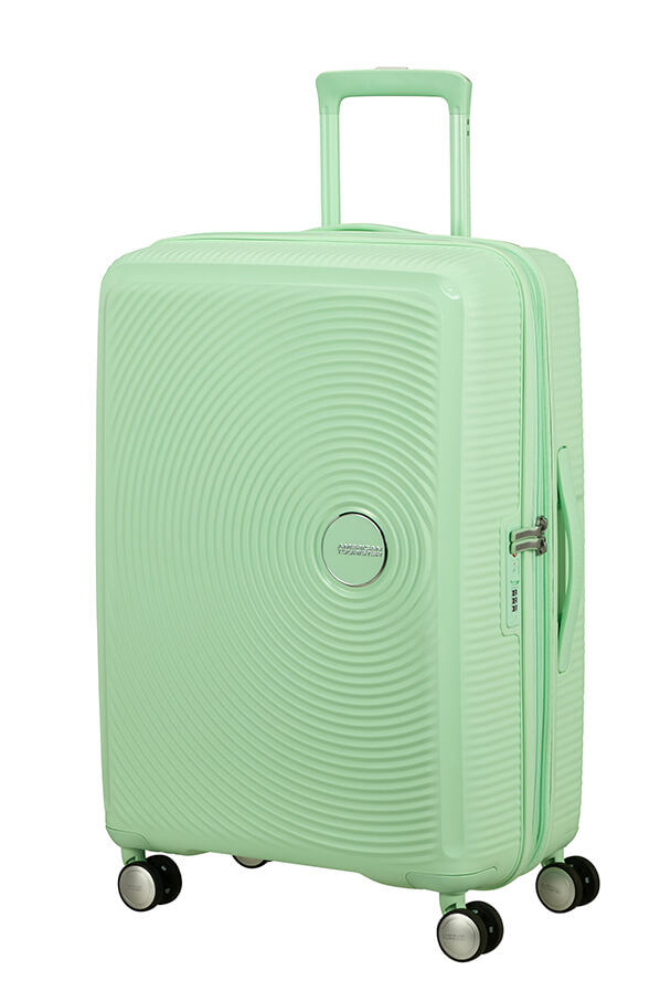 American Tourister SoundBox Spinner TSA Expandable 67cm  Pastel Green