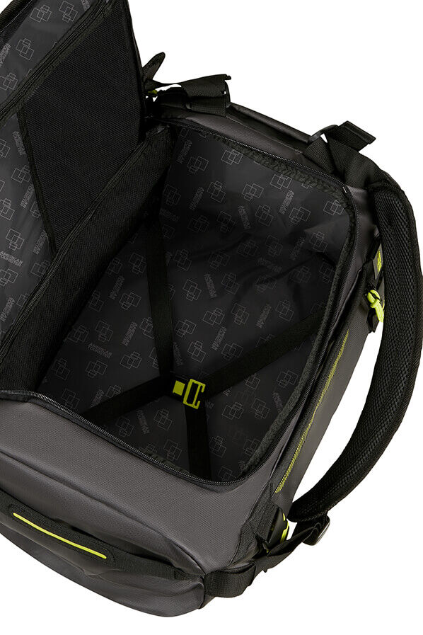 American Tourister Urban Track Duffle/Backpack Coated L  Black/Lime
