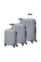 American Tourister ActivAir 3 PC Set A  Argent