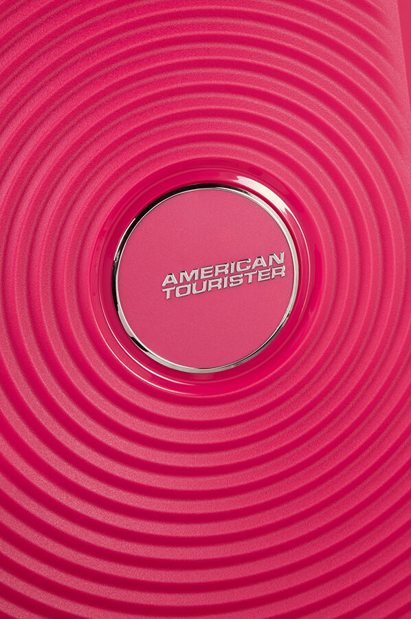 American Tourister Soundbox Spinner erweiterbar 77cm Lightning Pink