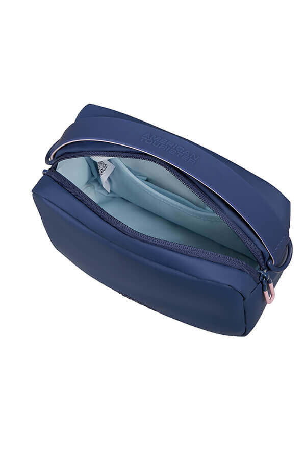 American Tourister Puffypop Pouch  Navy