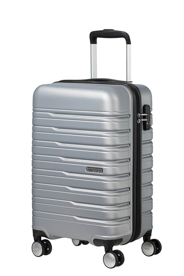 American Tourister Flashline SPIN. 55/20 LENGTH 35 CM  Sky Silver
