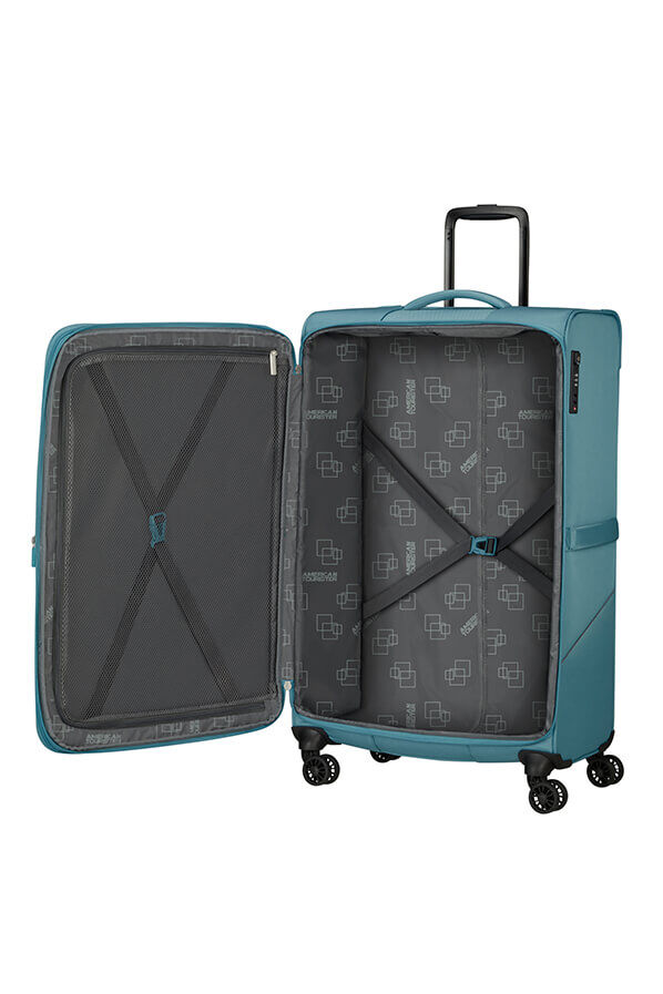 American Tourister SummerRide Spinner L EXP TSA 80cm Bleu Vent