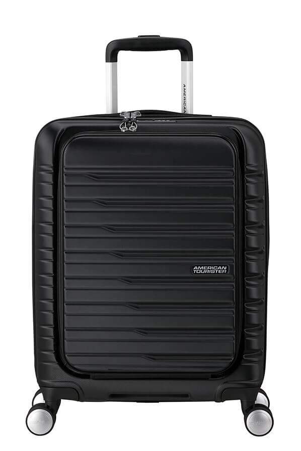 American Tourister Flashline SPIN. 55/20 FRONTLOADER  Shadow Black