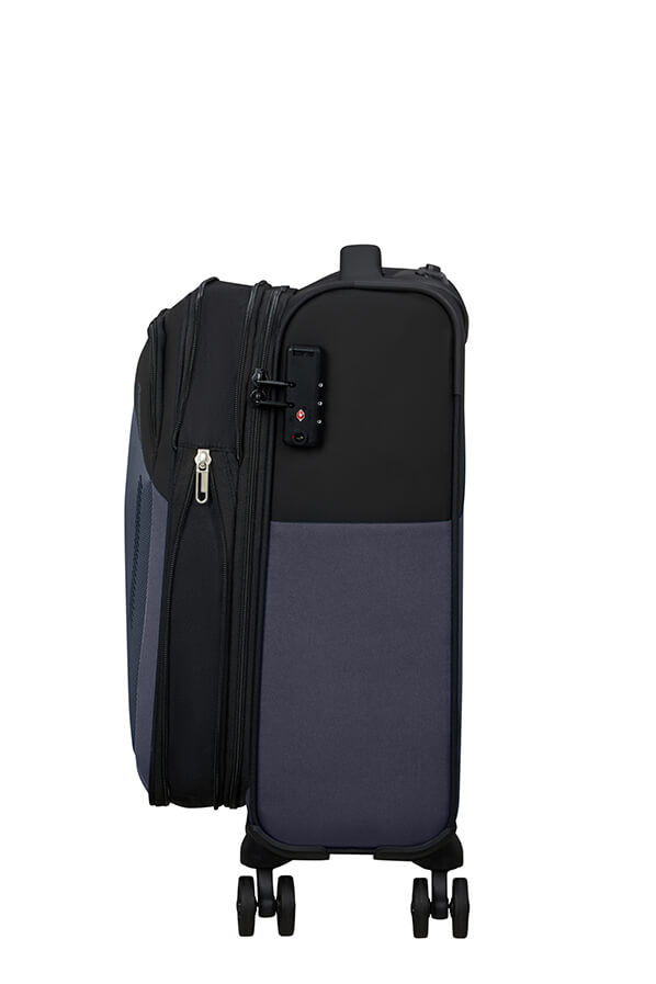 American Tourister Daring Dash Spinner Expandable TSA S  Black/Grey