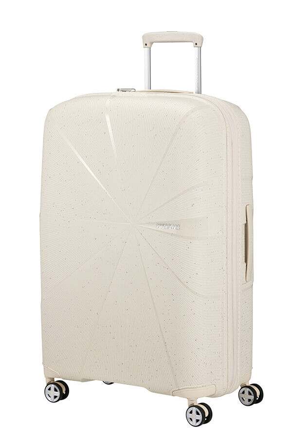 American Tourister StarVibe Spinner Expandable TSA LTD 77cm  Cream Speckles