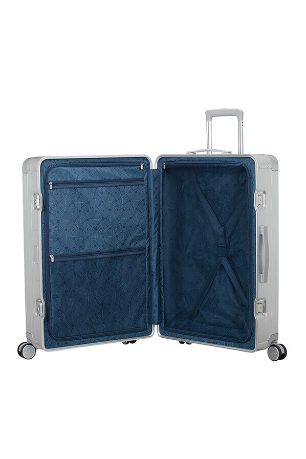 American Tourister Soundbox Alu Spinner TSA 77cm  Argent