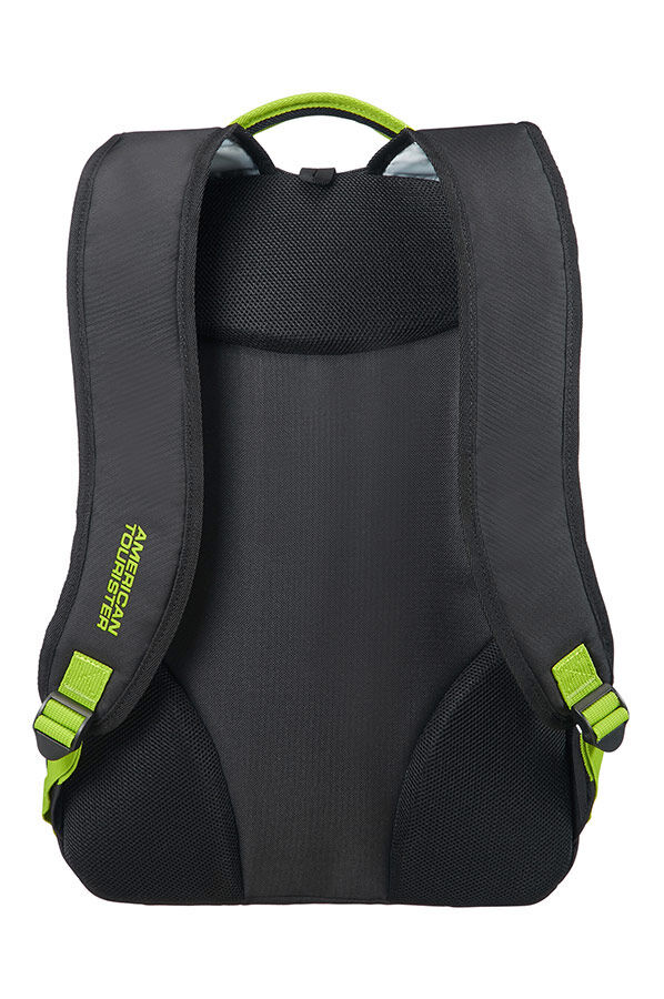 American Tourister Urban Groove Laptop Rucksack 2 39.6cm/15.6inch Black/Lime Green