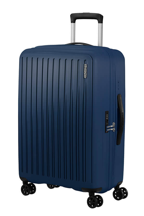 American Tourister Rejoy Spinner 68/25 Tsa 68  Bleu marine