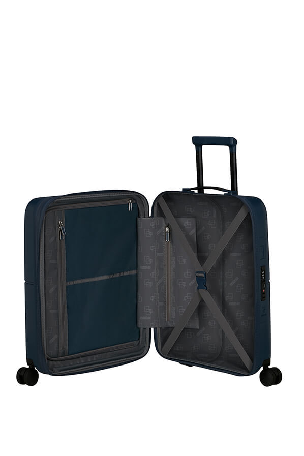 American Tourister DashPop Spinner Expandable TSA 55cm Bleu nuit