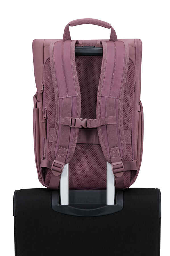 Urban Tide Sac &agrave; dos 14'' rolltop 14" | American Tourister Urban Tide Rolltop Laptop Backpack 14'  Galactic Mauve