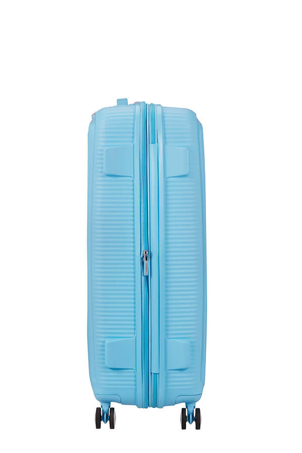 American Tourister SoundBox Spinner TSA Expandable 77cm  Blueberry Fizz