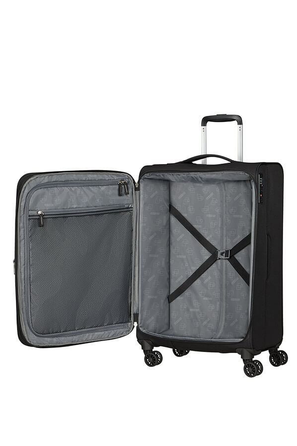 American Tourister Aerospin Spinner Expandable M  Noir