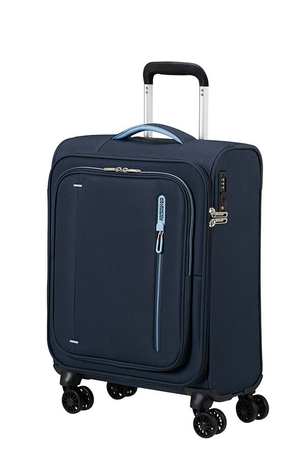 American Tourister Cloudrider Spinner TSA S  Sky Navy