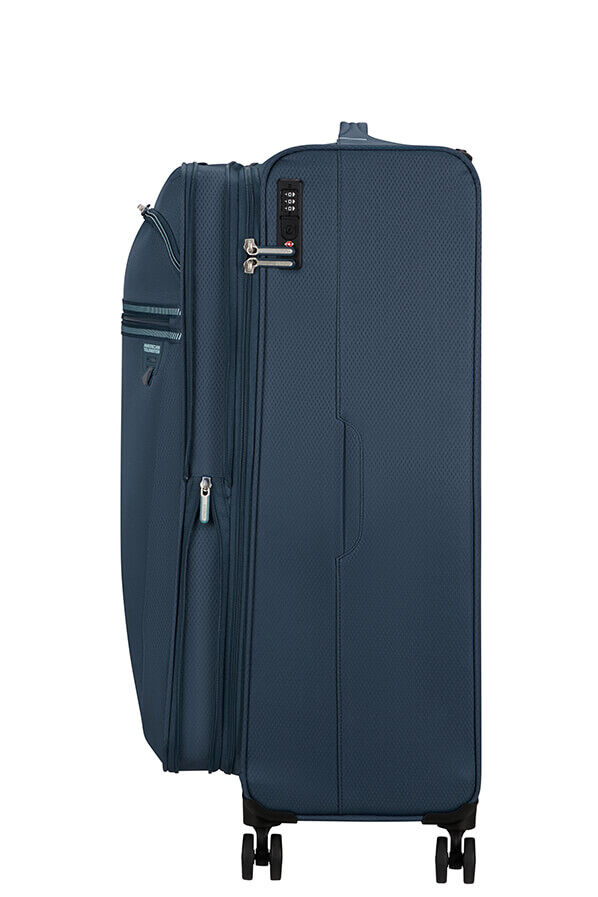 American Tourister Aerospin Spinner Expandable L  Indigo