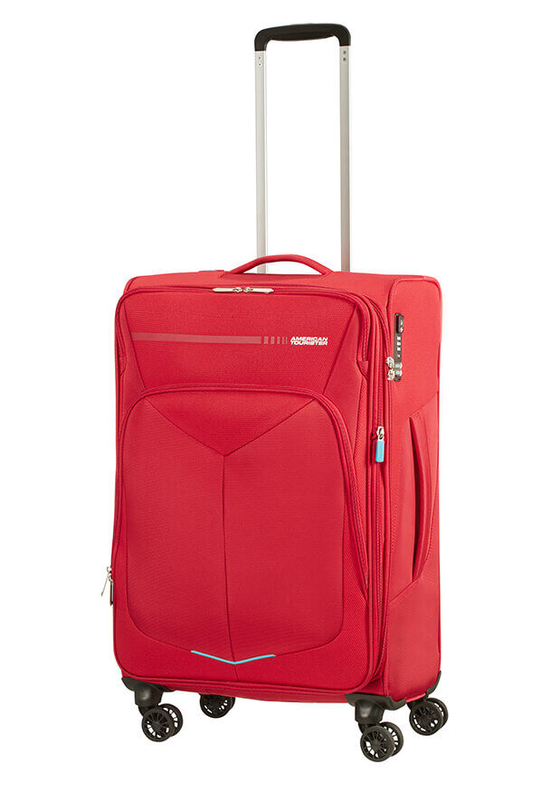 American Tourister Summerfunk Spinner Exp TSA 67cm  Rot