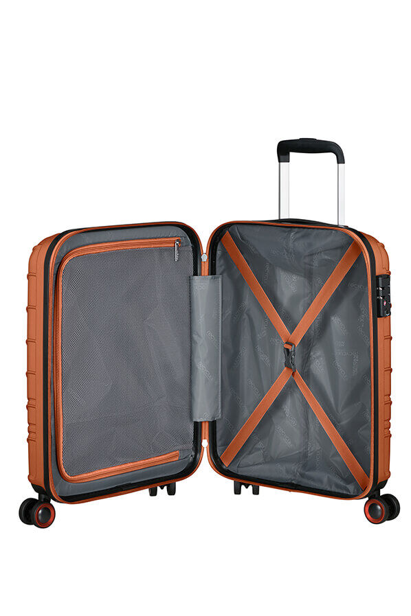 American Tourister Speedstar Spinner 55/20 Tsa  Orange Cuivre