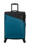 American Tourister Daring Dash Spinner Expandable TSA M  Black/Blue