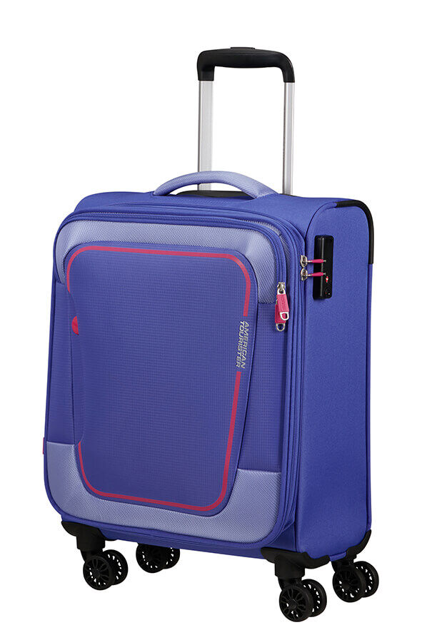 American Tourister Pulsonic Spinner Expandable 55cm  Soft Lilac