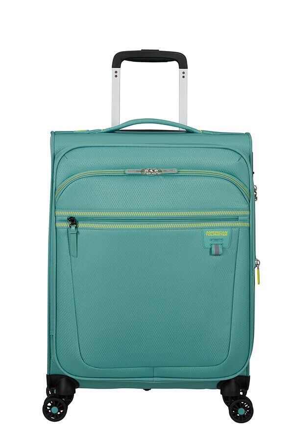 American Tourister Aerospin Spinner Expandable S  Dusty Turquoise