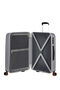 American Tourister Geopop Spinner 67/24 Tsa. 67cm  Argent Métallique