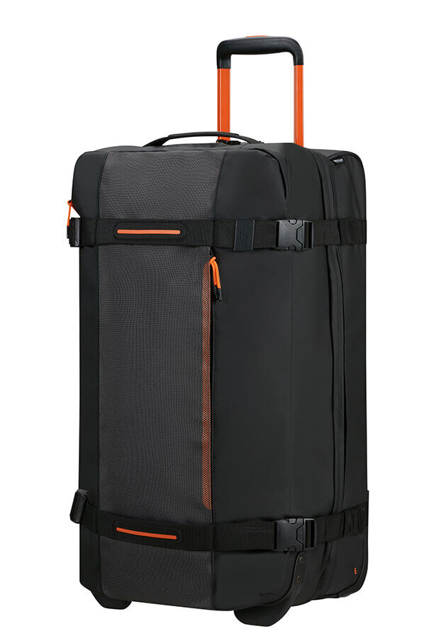 American Tourister Urban Track Duffle with Wheels Lmtd M  Noir/Orange