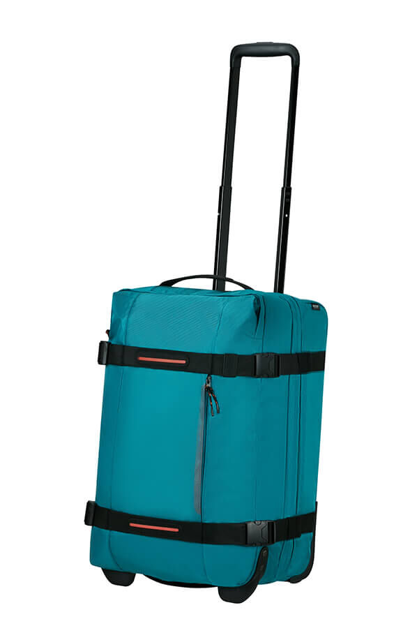 American Tourister Urban Track Duffle With Wheels S  Verdigris
