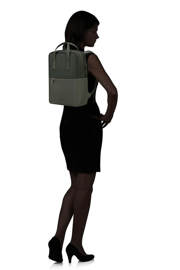 Samsonite 4Pack Laptop Backpack + Handles 14.1'  Forest Green