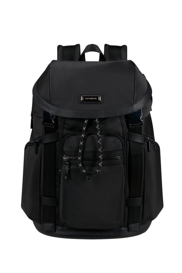 Samsonite Relyon Backpack M 15.6'' with flap  Schwarz