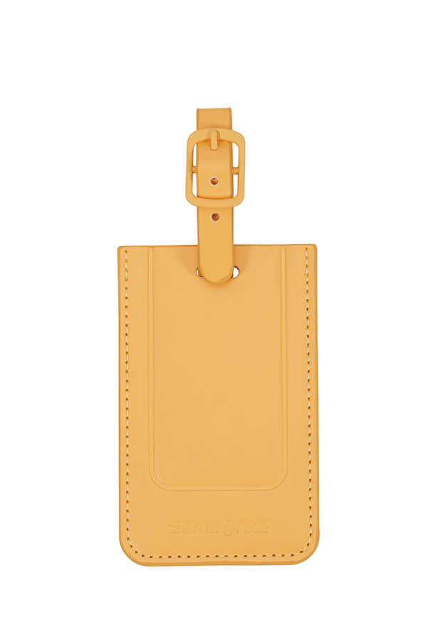 Samsonite Ta Revolution Rectangle Luggage Tag x2  Jaune