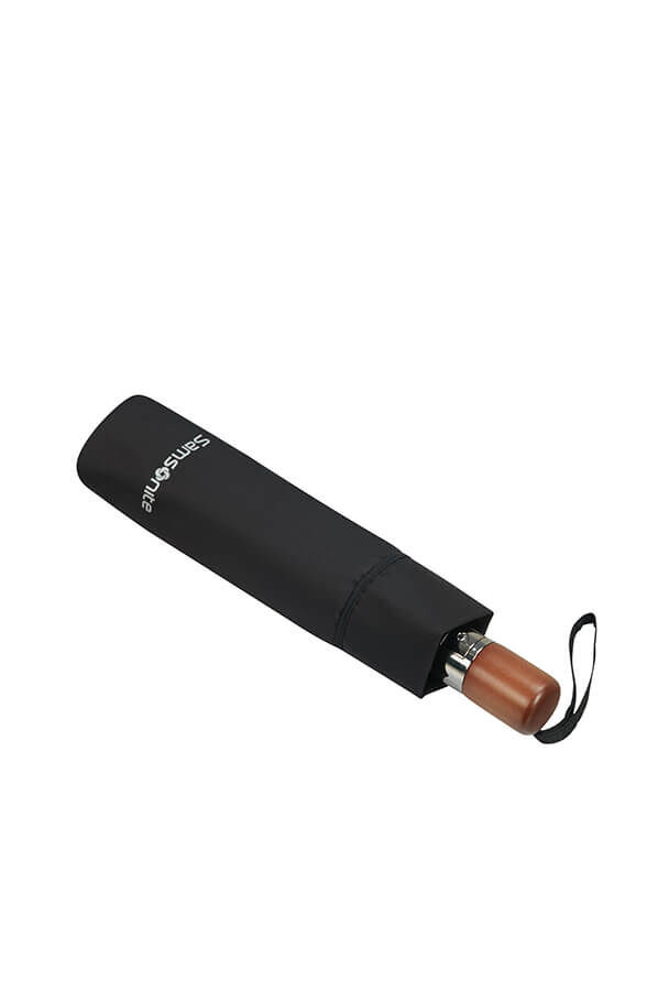 Samsonite Wood Classic S 3 Sect. Auto O/C Short  Black