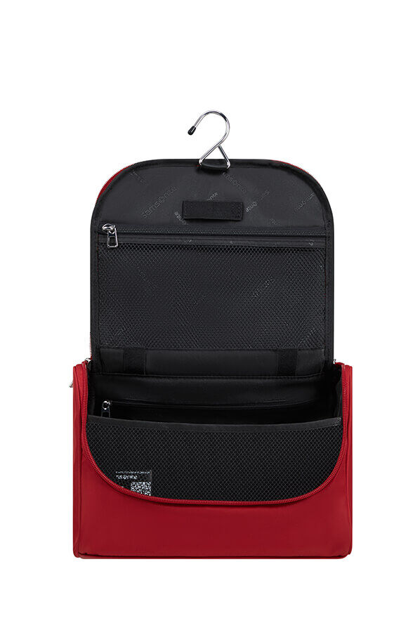 Samsonite Attrix Toilet Kit Hanging Toilet Kit  Rouge