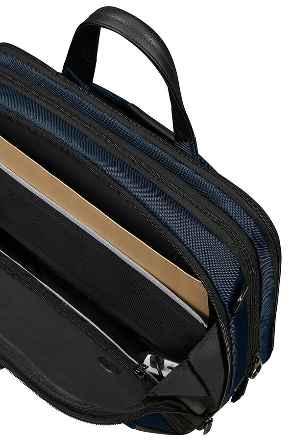 Samsonite Pro-Dlx 6 Bailhandle Expandable 15.6'  Blau