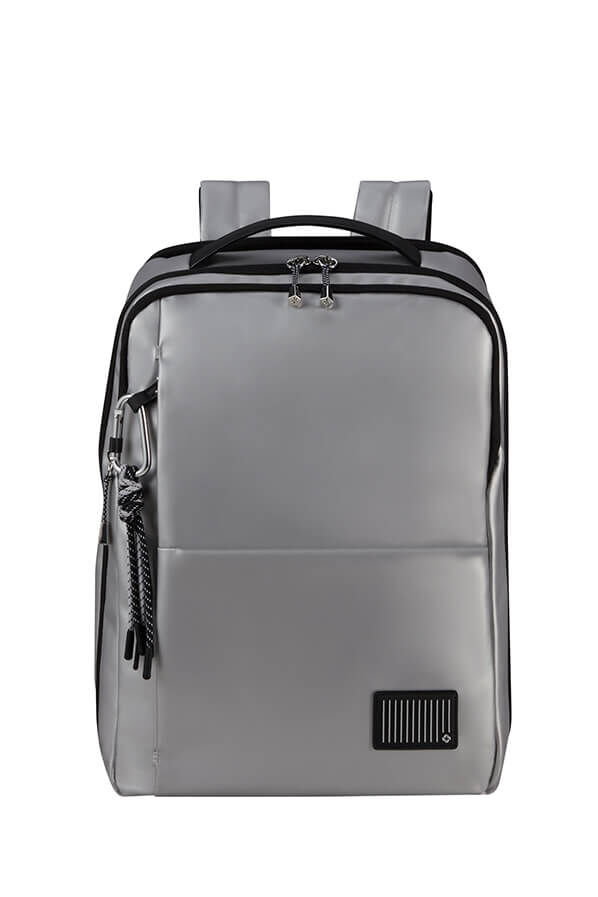 Samsonite Wander Last Backpack 14.1'  Argent m&eacute;tal