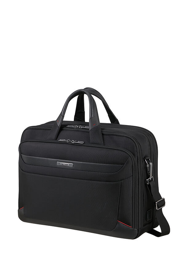 Samsonite Pro-Dlx 6 Bailhandle Expandable 17.3'  Schwarz
