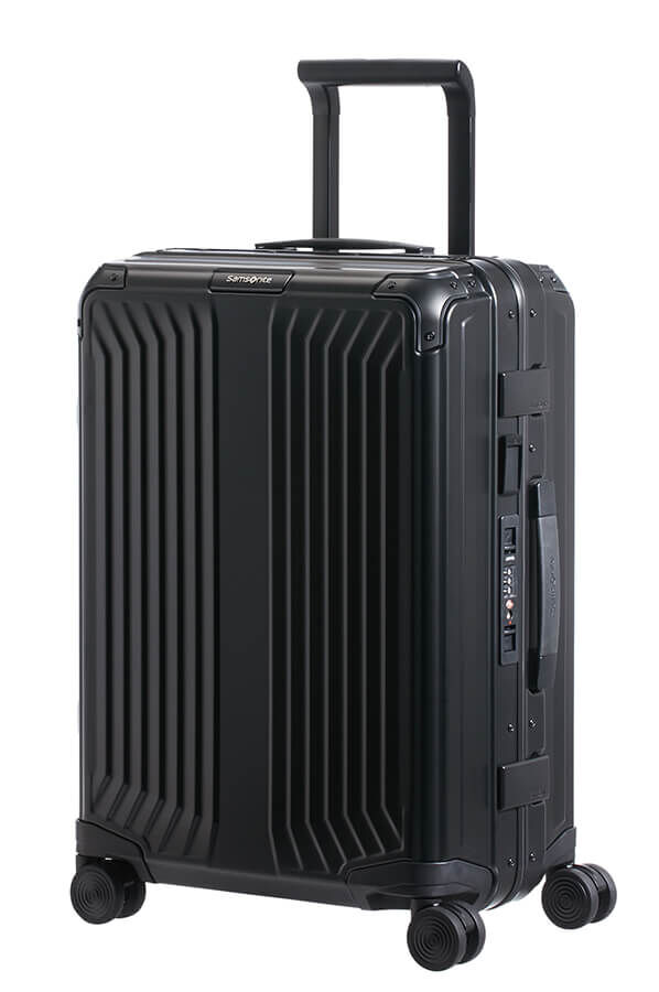 Samsonite Lite-Box Alu Spinner 55cm  Noir