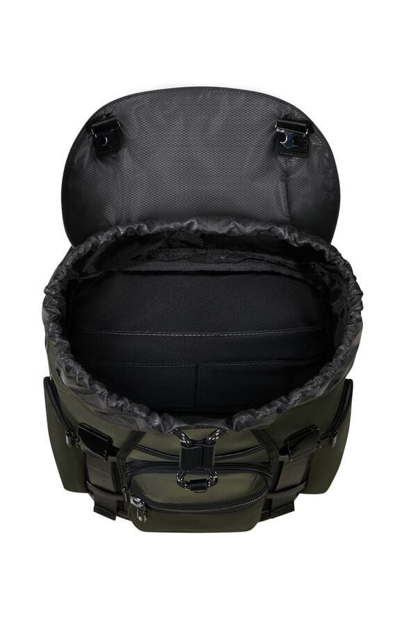 Samsonite Relyon Backpack M 15.6'' with flap  Gr&uuml;n