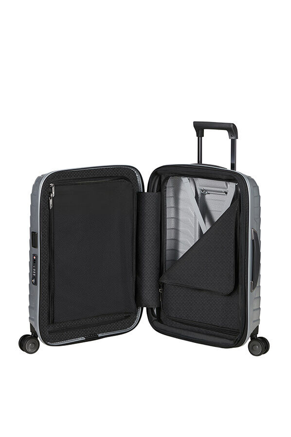 Samsonite Proxis Spinner Expandable Length 40cm 55cm  Silber
