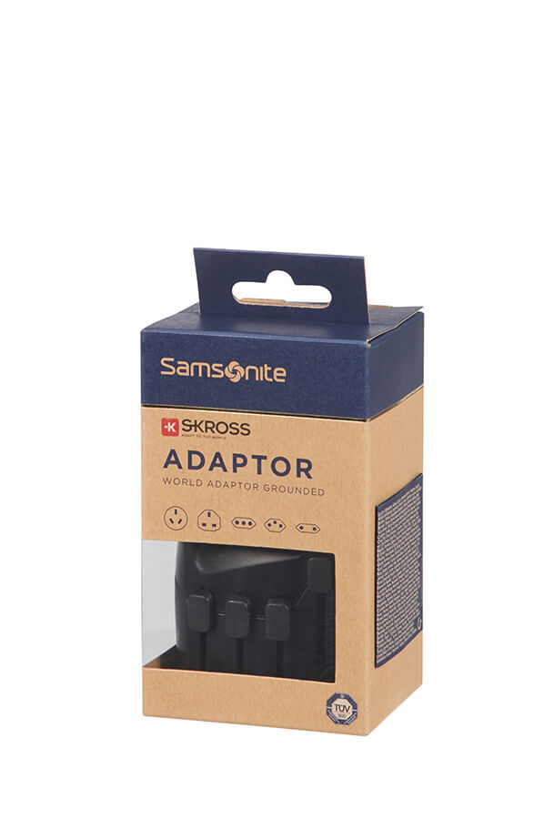 Samsonite Global Ta Worldwide Adapter Schwarz