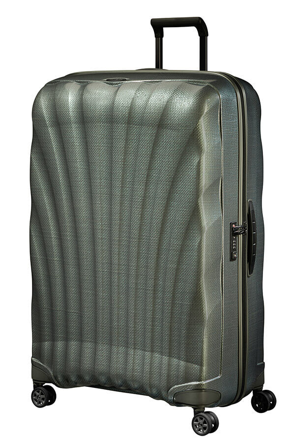 Samsonite C-Lite Spinner 86cm  Vert m&eacute;tal