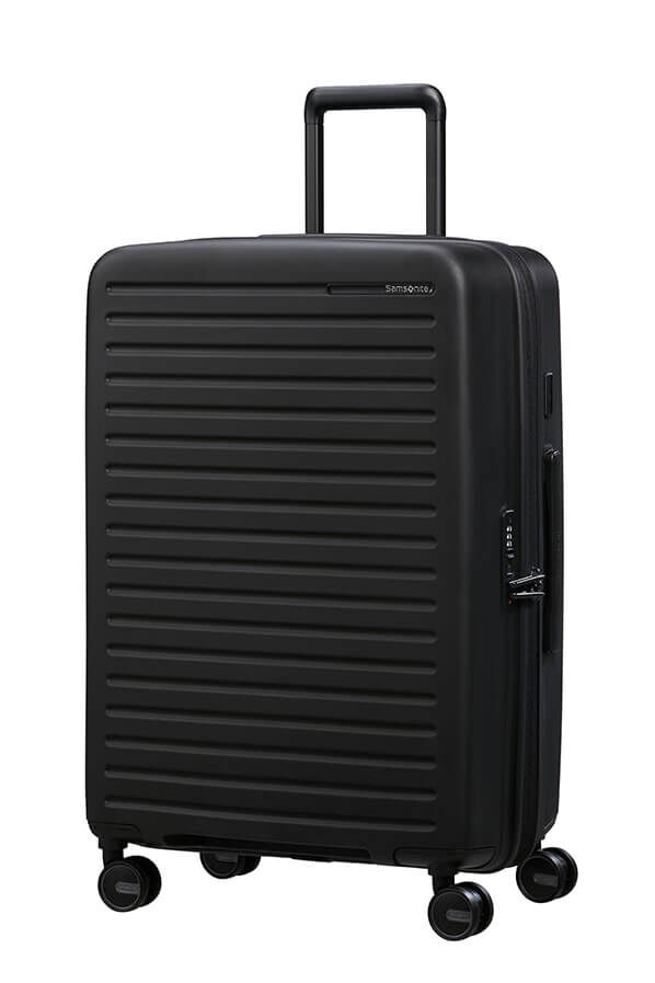 Samsonite Restackd Spinner Expandable 68cm  Black